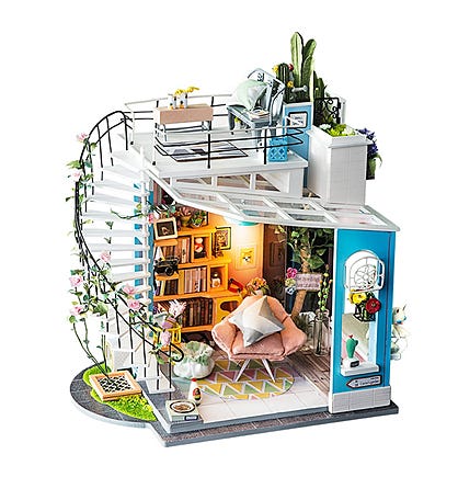 DIY 3D Wooden Dollhouse Puzzle